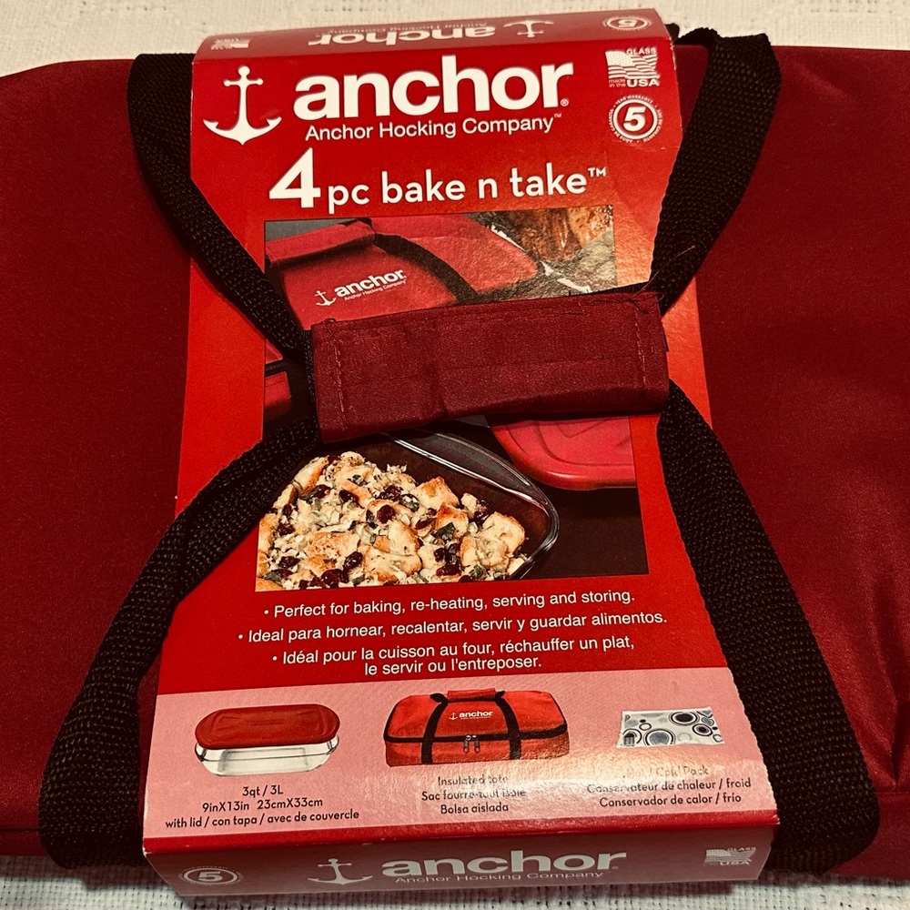 Anchor 4 piece Bake & Take
